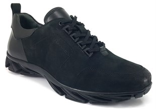 1929 Marcomen Günlük Erkek Ayakkabı-Siyah nehironline