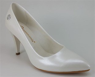3680 Mammamia Günlük Bayan Ayakkabı-Beyaz nehironline